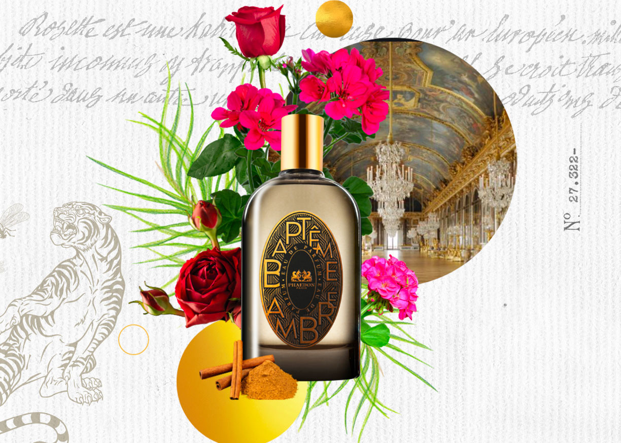 Phaedon Paris - Eau de Parfum Bapteme Ambre, Cinnamon, Rose, Geranium, Opopanax - Artwork